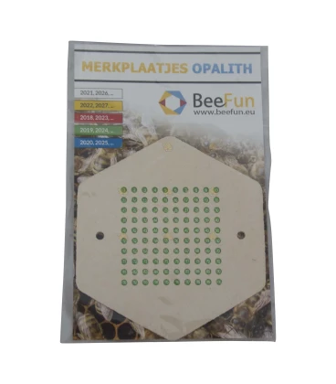 Merkplaatjes opalith BeeFun®