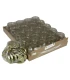 Pot verre rond 212 ml/250 g avec couvercle