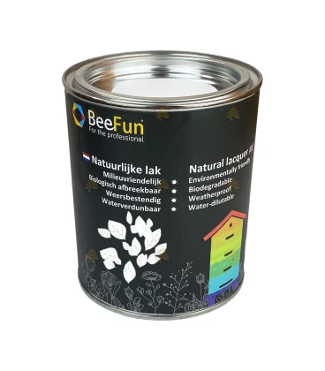 Peinture naturelle pour ruches en bois - 750 ml - Couche primaire - BeeFun®