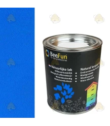 BeeFun® Peinture naturelle pour ruches en bois - 750 ml - Bleu océan