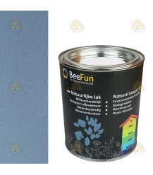 BeeFun® Peinture naturelle pour ruches en bois - 750 ml - Bleu Gris