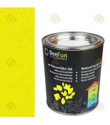 BeeFun® Peinture naturelle pour ruches en bois - 750 ml - Jaune