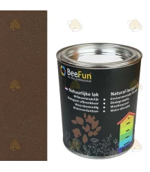 BeeFun® Peinture naturelle pour ruches en bois - 750 ml - Brun Chocolat