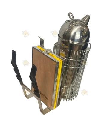 Système de portage en inox pour enfumoir