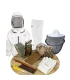 Kit de démarrage Apiculture de luxe - veste blanche/pantalon Anglais