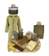 Kit de démarrage Apiculture de luxe - Ensemble kaki