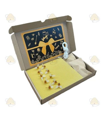 Kit de roulage de bougies avec abeilles - Moyen