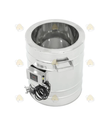 Maturateur chauffant à fond conique de 50 litres, 230V avec robinet en acier inoxydable 6/4"- Premium