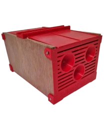 Grand piège à frelons - kit à monter (rouge)