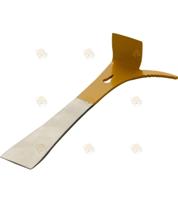 Lève-cadres 3-en-1 avec grattoir (jaune)